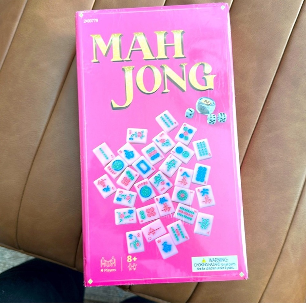 NIB Hobby Lobby Pink Mahjong Set